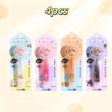 1pc/2/4/8pcs Kawaii Cat Paw Dot Glue Pen, Large Capacity Transparent Double Sided Tape, High Aesthetic, For Student Handmade Craft, First Day Of School - Multicolor - View 12