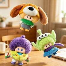 Miniso YOYO * Doll Story 5 可愛夥伴盲盒娃娃，混合乙烯基與毛絨材質，生動角色設計，桌面裝飾與收藏禮品（1件隨機發貨） - 彩色 - 查看 4