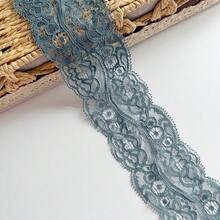 黑色 7cm 寬尼龍（聚醯胺）衣飾配件 - 黑色-寬7cm - 查看 3