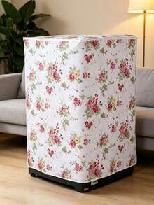 Thickened Printed Sun Protection Washing Machine Cover, Household Washing Machine Drum Cover Towel, Suitable For Washing Machine Dust Protection, Protective Cloth, Dryer Cover, Reusable Laundry Ball, Best Choice For Gifts To Friends And Family, Mother's Day Gift, Valentine's Day Gift - Multicolor - View 5