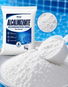 Alcalinizante Bicarbonato De Sodio Reduz Ph Para Piscina Tratamento De Agua - Tamanho - Visão 6