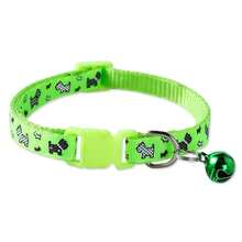 Personalized Soft Cat Adjustable Collar With Bell, Cat Collar, Custom Pet Name Tag, Adjustable Basic Collar, Suitable For Medium And Small Dogs, Cats, Kittens And Puppies, With Buckle - Multicolor - View 15