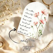 Customized Personalized Invitation Cards & Thank You Cards, With Customizable Text, Inner Pages And Envelopes, Suitable For Birthday, Wedding, Mother's Day, Anniversary, Bridal Shower And All Holiday Celebrations Gift Cards - Custom Arch Greeting Card - View 2