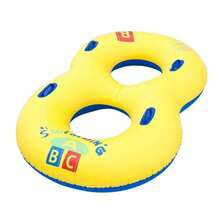 1pc 2-In-1 Double Person Thickened Adult Unisex Underarm Large Inflatable Swim Ring Float Life Buoy - Double Inflatable Swim Ring - View 7