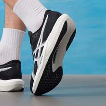 Asics Women Running Shoes - 黑色/白色 - 查看 3