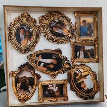 1 Set DIY Mini Museum Silhouette Box, Unique Way To Commemorate Precious Memories, Shadow Box Frame Kit With Customizable Photo Display And Miniature Figures, Personalized Unique Souvenir Decor - Multi-color - View 2