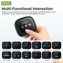 [Sports Wireless Earbuds]HTC New Open-Ear Sports Earphones, Stable Fit And Secure Wear, High-Definition Sound Quality, Full-Color LCD Touch Screen, Comfortable Fit For All-Day Wear, BT6.0 Fast Response, Suitable For Running, Cycling, Outdoor, Commuting, Travel And More - View 3