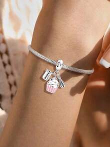 1 buah Set Manik-manik Liontin DIY Kue Cantik dan Modis, Cocok untuk Gelang Wanita, Pembuatan Perhiasan DIY dan Dekorasi Pakaian Sehari-hari, Cocok untuk Anak Perempuan - kue - View 5