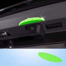 [Silicone Rain Guard] Thick And Wide Silicone Fitting Car Rear View Camera Rain Protector | Triangular Design & Matte Finish, Weatherproof Accessories, Enhanced Visibility In Rainy Days, Rain Cover Car Good Rain Shield Modification Accessories - A - View 5