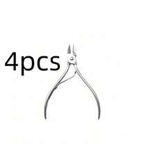 8/6/5/4/3/2/1pc Stainless Steel Multi-Function Cuticle Nippers, Remove Dead Skin, Polish Cuticles, Suitable For Beginners And Professionals For Manicure And Pedicure Care - Multicolor - View 9