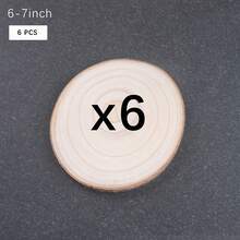 10Pcs Natural Wood Slices 12-13 Inch Rustic Paulownia Wood Rounds For Wedding Centerpieces, DIY Crafts, Home Decor, Party Table Decoration - A - View 15
