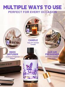 EMBRACEX. 100ml Lavender Essential Oil, Plant Essential Oil, Floral Fragrance, Holiday Gift - Lavender - View 3