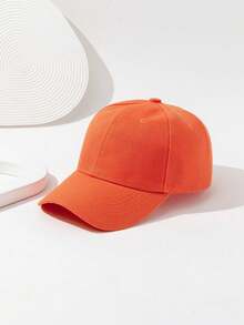 1pc Solid Color Fashion Versatile Sports Casual Men's Baseball Cap - Multicolor - View 14