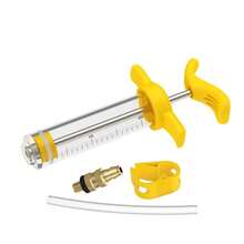 Mountain Bike Hydraulic Disc Brake Plastic Bleed Tool Fluid Hose Kit Bicycles Oil Bleeder Set Repair Bleeding Handtool Bike Hydraulic Brake Bleed Kit Mineral Fluid Brake Oil Kit For Bicycle Brake Bleed Repair Tools Syringe - Multicolor - View 8
