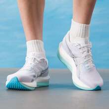 Asics Men Running Shoes - 灰/藍 - 查看 7