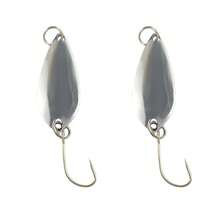 Spoon Metal Spinner Bait Lure Single Hook Micro Fishing Spoon Lure Gold Silver Color For Trout Bass Freshwater Casting Fishing Tackle - Multicolor - View 12