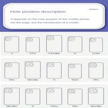 [Envío en 24h desde DE/FR/ES] Funda de vidrio templado con patrón de mármol para 15 Pro Max/15 Pro/15 Plus, 14 Pro Max/14 Plus/14 Pro/14, 13 Pro Max/13 Pro/13, 12 Pro Max/12 Pro - Funda protectora suave y a prueba de golpes - 1 pieza de imagen a color - Ver 4
