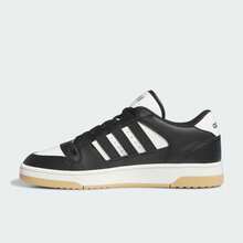 adidas BREAK START Sepatu Sneaker Low-Top yang Nyaman dan Serbaguna, Unisex, Hitam dan Putih - Hitam dan Putih - View 6