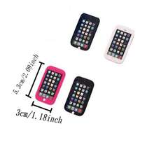 10PCS Creative Apple Phone Erasers - Random Color - Fun And Clean Erasing Student Prize Gift Erasers - Interesting Back To School Student Stationery - A - View 3