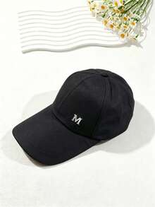 1 Buah Topi Baseball Unisex dengan Pinggiran Lebar dan Logo M, Warna Polos, Topi Pelindung Matahari yang Bernapas, Ringan, Cocok untuk Hadiah Perjalanan Luar Ruangan - MultiWarna - View 12