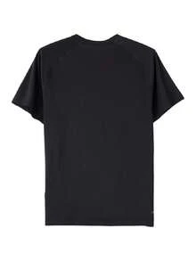 Nike Men's Short Sleeve M NK DF READY SS Sports Basketball Solid Color Casual T-Shirt Running Training Top DV9816-010 - Black - View 4