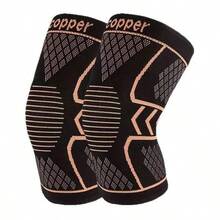 1 đôi đệm đầu gối nén đàn hồi size lớn, phù hợp cho người béo phì và người size lớn, đệm đầu gối sợi ion XL-6XL - Nhiều màu - Xem 12