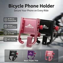 MOTSUV Folding Bike Shock-Absorbing Quick-Release Phone Mount For Cycling Navigation - Multicolor - View 6
