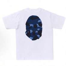 Men's Classic Ape Head Camo T-Shirt - Premium Cotton, Variety Of Colors-Unisex Women - Stil4 - Übersicht 2