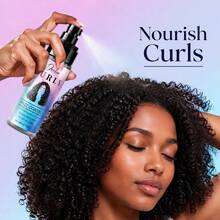 Wavy Hair No-Rinse Styling Spray, Contains Moroccan Argan Oil, Smooths Frizz, Anti-Static, Repairs Dry Curly Hair, Provides Elasticity And Moisture, Suitable For All Wavy Hairstyles Including Natural Waves, Wool Curls, Etc., 80ml - Lotion - View 6