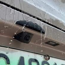 [Silicone Rain Guard] Thick And Wide Silicone Fitting Car Rear View Camera Rain Protector | Triangular Design & Matte Finish, Weatherproof Accessories, Enhanced Visibility In Rainy Days, Rain Cover Car Good Rain Shield Modification Accessories - A - View 2