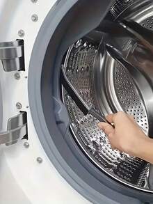 1pc Heavy Duty Washing Machine Drain Tray, Multi-Functional Washing Machine Drainage Accessory, Washing Machine Outlet Cleaning Tool, Plastic Material, Can Be Used For Washing Machine Outlet Water Storage, Effectively Prevents Laundry Room Floor Overflow, Can Be Used For Bathroom Water Storage, Essential Washing Machine Accessory - A - View 12