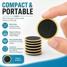 30/20/10PCS Glue-Free Bicycle Tire Patches - Quick Self-Adhesive Repair For Tyre Protection Quick Repair Glue-Free Bike Tire Patches Tools Adhesive Quick Drying Tyre Protection Patch For Bicycle Repair Accessories - Multicolor - View 4