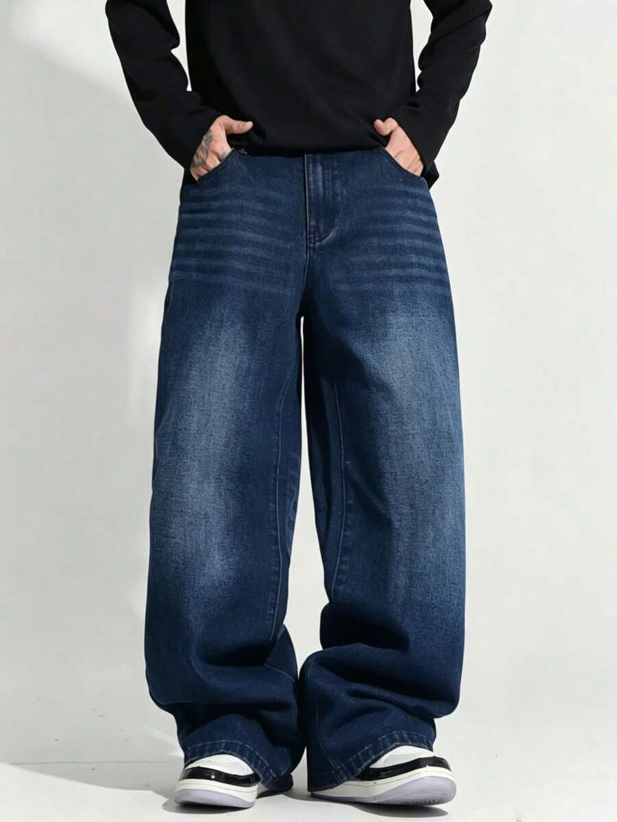 Men Jeans - Blue - View 1