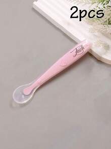 1/2 Set Customized Silicone Spoon, Personalized Tableware Set, Customized Name Engraved Spoon Set, Customizable Name Tableware, Customized Tableware Set, Personalized Gift - Style a - View 17
