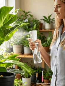 2026 New Continuous Spray Bottle Ultra-Fine Mist High-Pressure Handheld Sprayer Multi-Purpose Suitable For Hair Care, Plant Watering, Home Cleaning, Alcohol Disinfection, Facial Toner, Liquid Storage, Bathroom Home Travel Spray Container - Spray Bottle - View 7