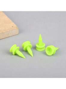 5/10/30/60/100/200/300pcs Golf Tees, Rubber And Plastic Material Golf Ball Stands, Suitable For Golf Sports - Green - View 4