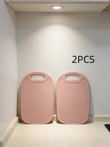 1/2/3PCS Plastic Cutting Boards, Kitchen Cutting Boards, Pink, Kitchen Essentials, Home Decor, Kitchen Decor, Suitable For Cutting Fruits, Vegetables, Also Can Cut Bread, Suitable For Home, Restaurant Purchase, Kitchen Tools, Also Can Be Taken Out For Picnic, Suitable For Thanksgiving, Halloween, Christmas, Harvest Festival, Back To School Season And Other Holidays - View 6