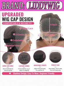100% Human Hair Bob Wigs 13x4 HD Lace Front Wigs Straight Brazilian Natural Color Human Hair Lace Frontal Wigs For Women Breathable ,Adjustable Band ,Large Lace Area Wig Cap 200% Density Transparent Lace Frontal Wig For Party, Cosplay, Daily Use - 自然色彩 - 查看 8