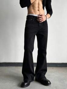 Men Jeans - Black - View 1