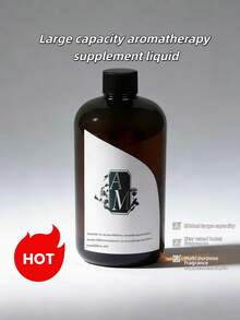 Minyak Esensial Aromaterapi 500ml, Cairan Isi Ulang Diffuser Tanpa Api (Konsentrasi 28%, Sebagian Besar Produk di Pasaran Hanya 4%-6%), Cocok untuk Diffuser Ultrasonik, Diffuser, Diffuser Reed, Diffuser Tanpa Api, Minyak Esensial Aromaterapi Tanpa Api untuk Hotel Mewah - Satu-Ukuran - View 1