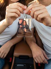 1/3/5pcs Customized Car Hanging Ornament, Customizable Photo And Text, Personalized Acrylic Photo Pendant, Multiple Sizes Available, Rich Colors, Aesthetic Car Decoration, High Decorativeness, Reusable, Exquisite And Fashionable, Ideal Gift For Him, Ideal Gift For Her, Wedding Decoration/Wedding Car Ornament - Multi-color (Pendant) - View 12