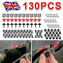 130Pcs Clips Fit  Fiesta Wheel Arch Splash Guard Shield Bumper Wing Lining - A - View 9