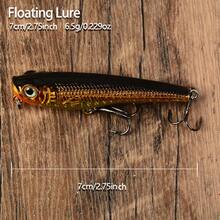 Surface Pencil Lure For Small Mouth Bass, Bionic Fishing Lure, Fishing Tackle - Multicolor - View 2