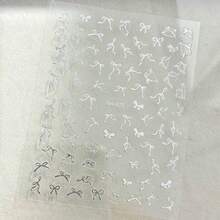 Anti-Scratch Matte Soft Lens Protector Sticker Compatible With IPhone 17 Pro Max 17 Pro - White Bow - View 5