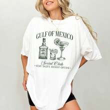 Shirt,  Social Club T-Shirt,  Shirt, Summer Women Clothing - White - View 5