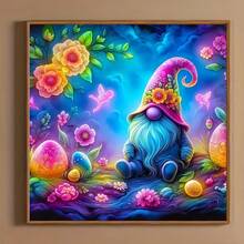 1pc DIY 5D Diamond Painting Kit, Suitable For Adults And Beginners, Craft Supplies, Applicable For Living Room, Bedroom, Office, Wall Decor Art. - round diamond - View 3