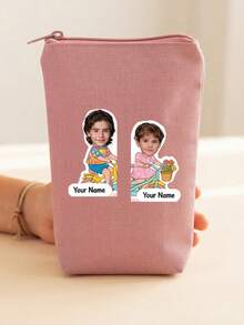 2-48PCS Customized Shoe Labels, Personalized Name Shoe Stickers, Children's Shoe Name Tags, Customized Photo Shoe Labels. - Multicolor - View 7