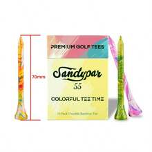Sandypar Colorful Cigarette Box Golf Ball Tees Cigarette Box Packaging 10pcs/Pack Golf Ball Stand - Multicolor - View 5