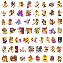 58 Stücke Gameoverse Ästhetische Aufkleber Vintage Ins Stil 2D Fantasy Y2K Stadt Ästhetische Aufkleber Lustige Aufkleber 80er 90er Anime Aufkleber Geeignet für Scrapbooking Zubehör Wasserflaschen Laptops Handy Koffer Notizbücher Feiertags Party Dekoration Neujahr - Mehrfarbig 1 - Übersicht 5