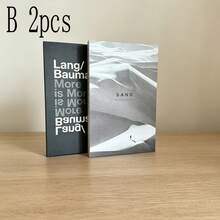 2/3件組 極簡風仿真書 時尚攝影道具 假書 食品攝影雜誌背景裝飾擺件 - 裝飾書 - 查看 5